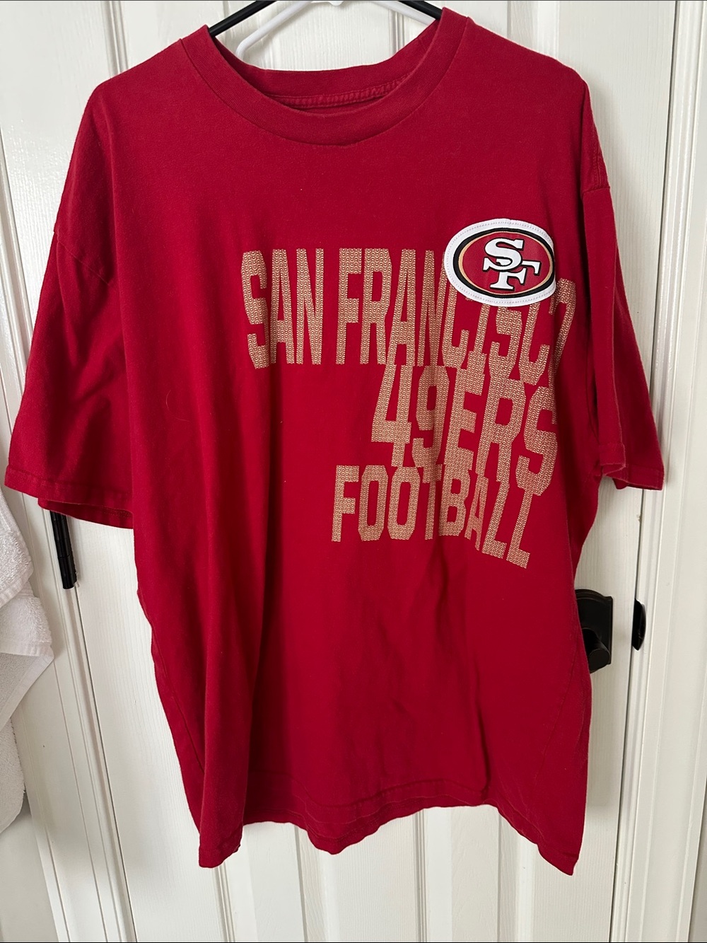 San Francisco 49ers Red Short Sleeve Tee